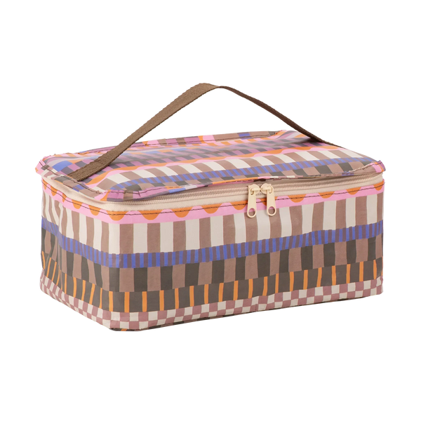 Toiletry Stash Bag Carnival Stripe – Kollab USA