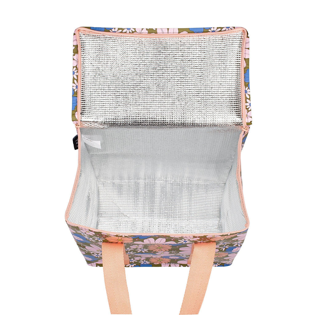 Cooler Bag Blue Flowers - Kollab USA