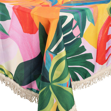 Fringed Tablecloth Summertime - Kollab USA