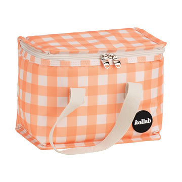 Lunch Box Apricot Check - Kollab USA