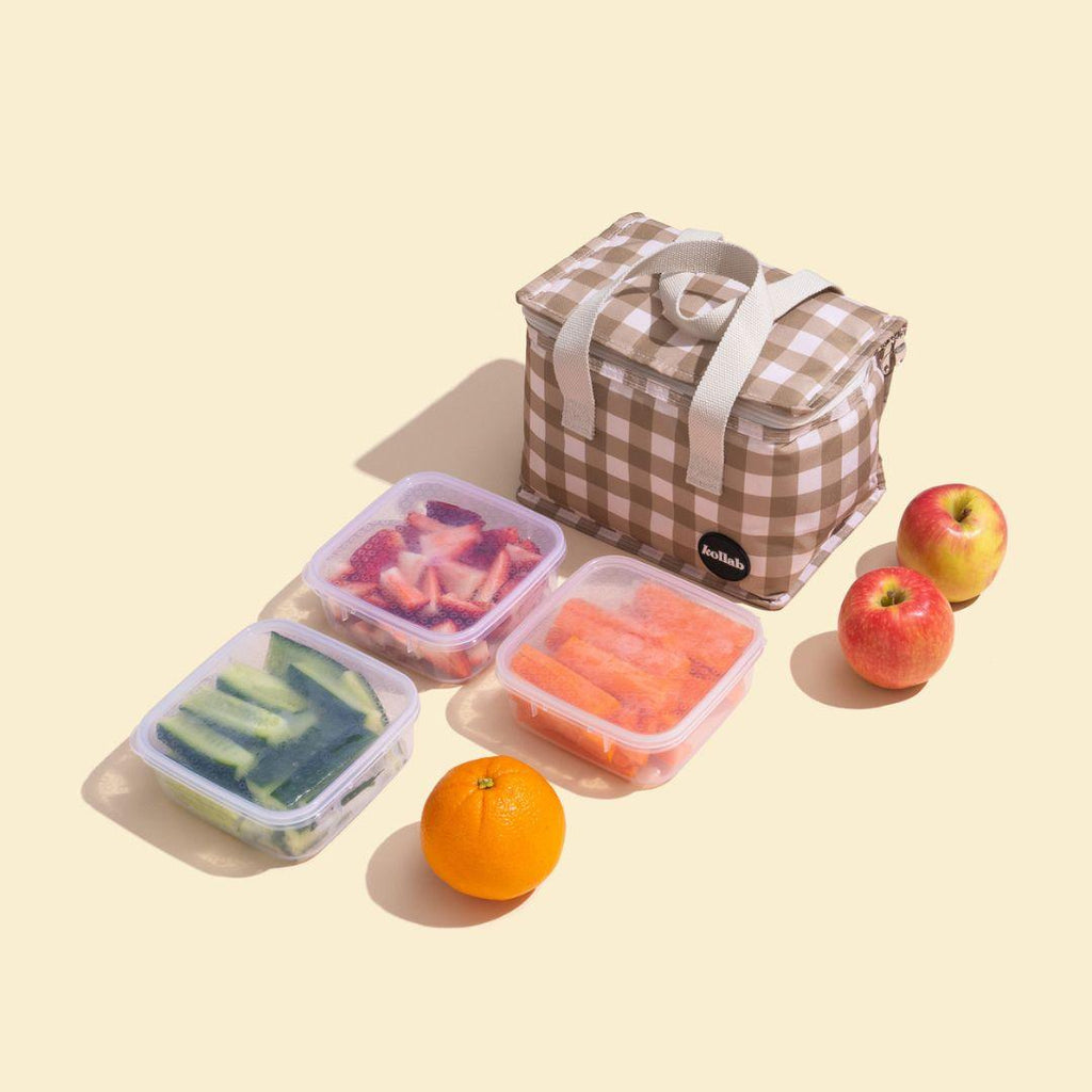 Lunch Box Candy Pink Check - Kollab USA