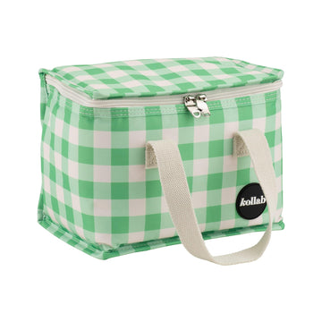 Lunch Box Kelly Green Check - Kollab USA