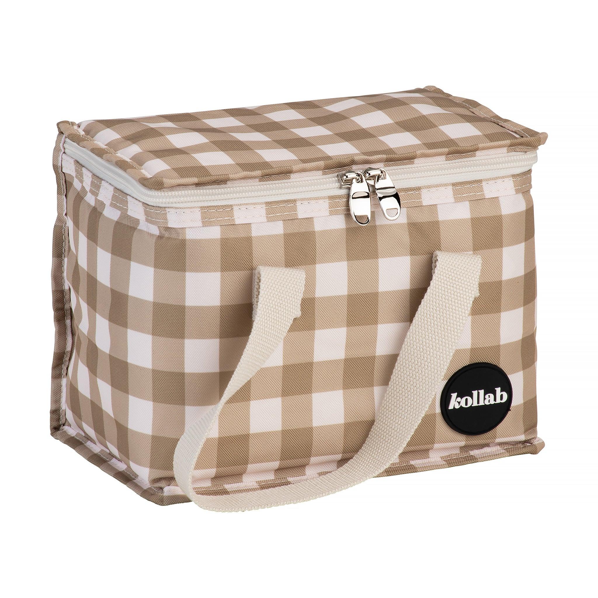 Lunch Bag Olive Check – Kollab USA