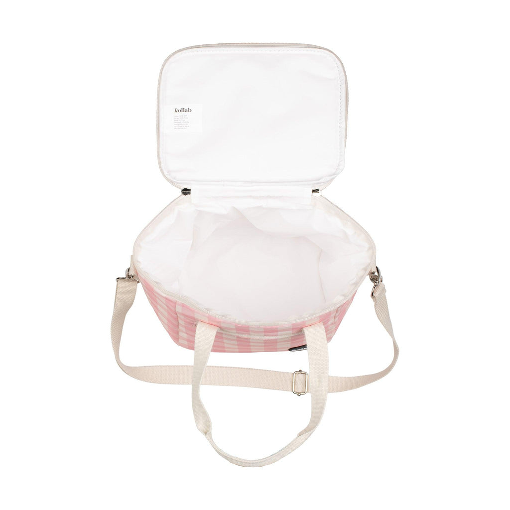 Mini Cooler Candy Pink Check - Kollab USA