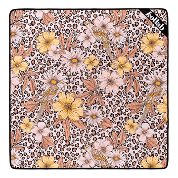 Mini Mat Leopard Floral - Kollab USA