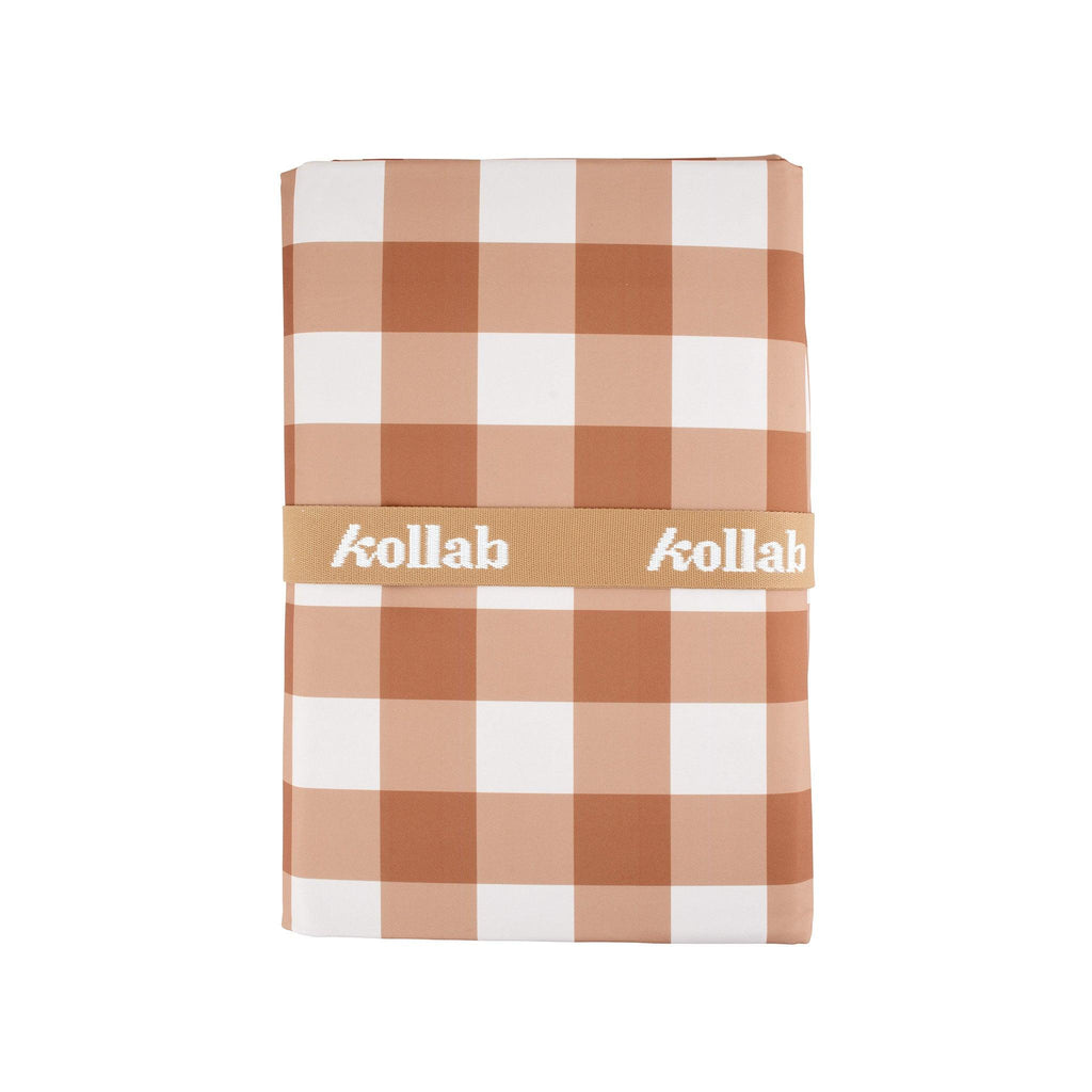 Picnic mat 1.4x1.4m Clay Check - Kollab USA