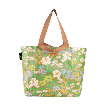 Shopper Tote Sage x Clare & Kollab Floria - Kollab USA