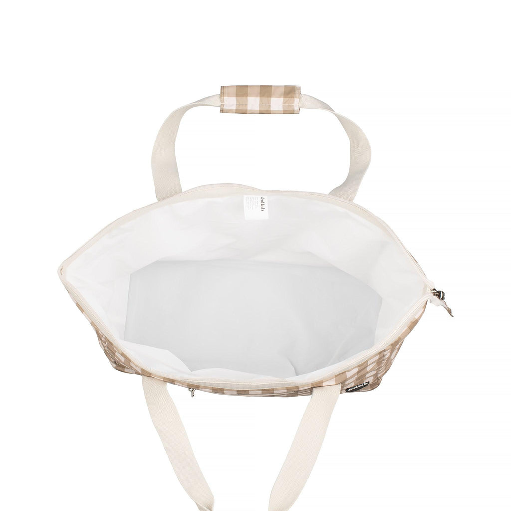 Tote Bag Olive Check - Kollab USA