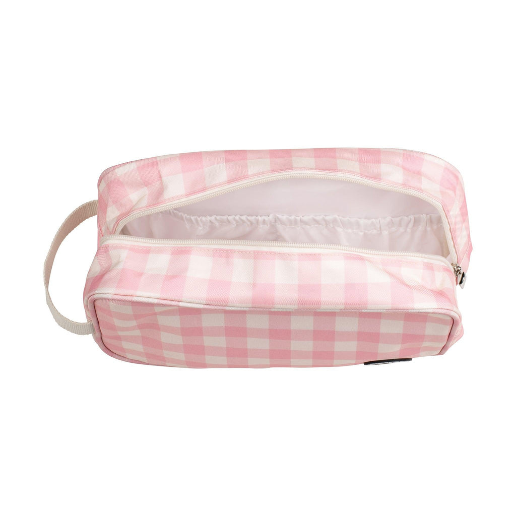 Travel Bag Candy Pink Check - Kollab USA
