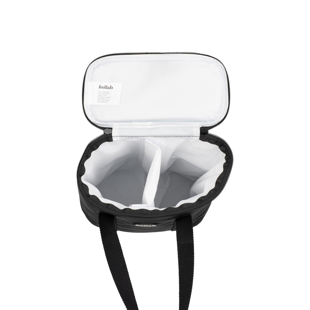 Wine Cooler Bag Black Black - Kollab USA